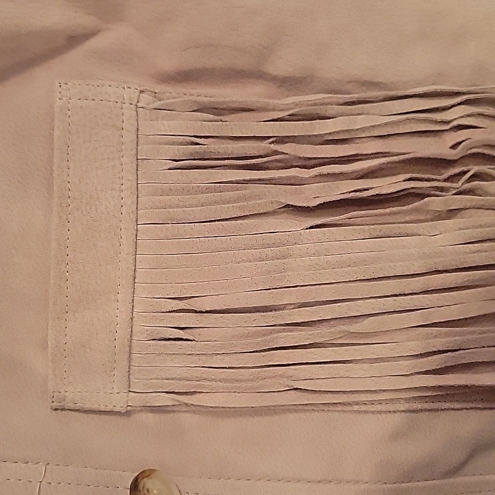 *NEW WITH TAGS* Blank NYC Suede Fringe Jacket - Picture 8 of 8